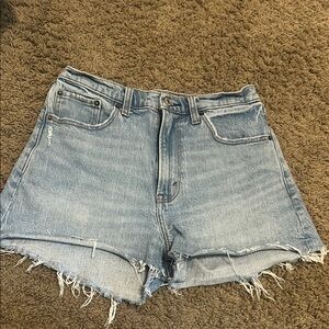 Abercrombie & Fitch High-Waisted Jean Shorts